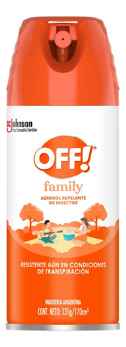 Off! Repelente Para Mosquitos Aerosol 170ml