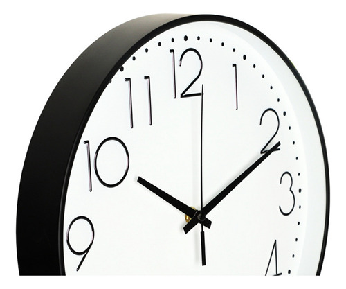 Reloj De Pared De Silenciar Grandes Números Para Oficina