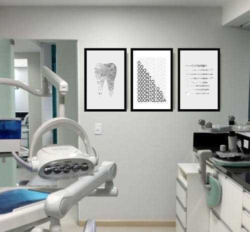 Quadro Dentista Odontologia Consultório Odontológico Lindo