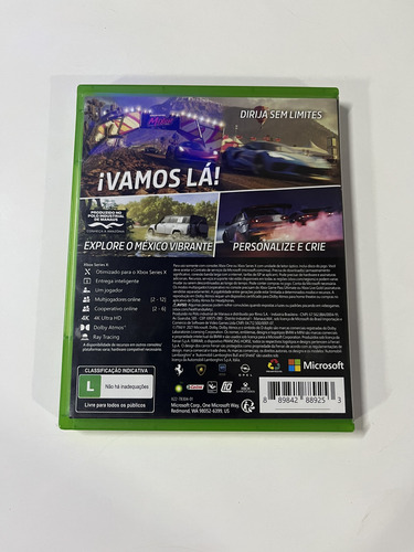 Jogo Forza Horizon 5 - Xbox Series X E Xbox One Fisico (Recondicionado)