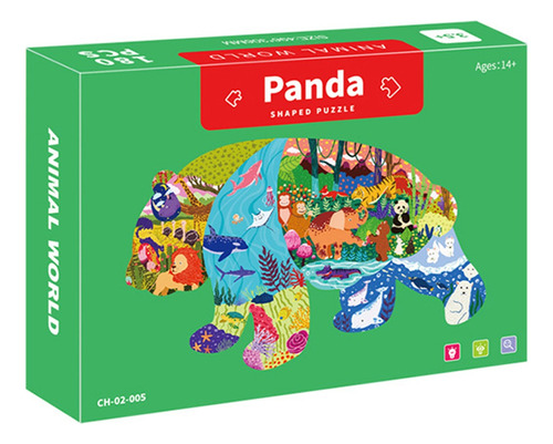 180 Piezas Juguetes Educativos Infantiles Puzzle Panda Patro