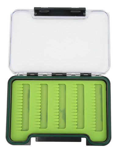 Fishing Flies Box Fly, Impermeable, Transparente, Con Impact
