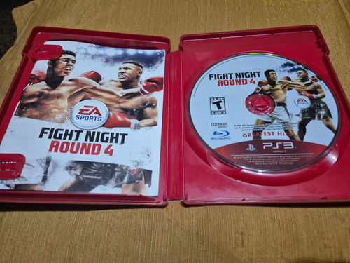 Juego De Ps3 Fight Night Round 4, Físico Y Usado (Usado)