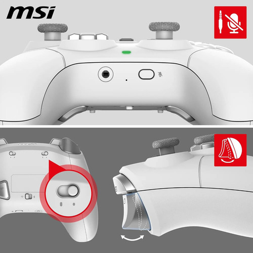 Control Gamer Msi Force Gc300 Wireless Inalambrico Usb 2.4gh