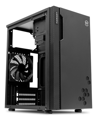 Gabinete Gamer Tgt Shad, Mid-tower, Com 1 Fan, Preto Cor Cinza
