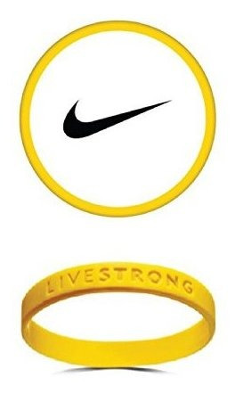 Livestrong Live Strong Amarillo Pulsera 2 Pack De Tamaño Ad