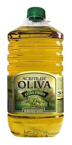 Aceite De Oliva Extra Virgen Olivi Hnos 5lt Sabor Intermedio