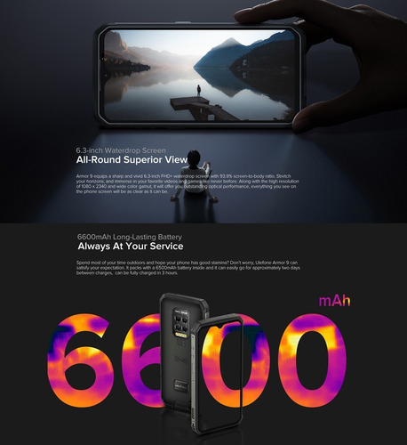 Ulefone Armor 9 - Mineria Codelco Collahuasi Pelambre