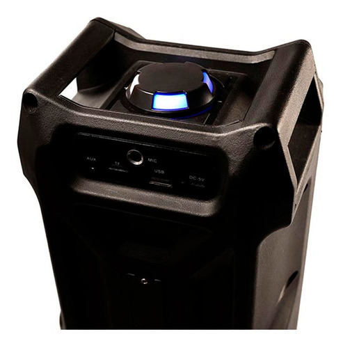 Parlante Karaoke Master-g 4 Gladiator Bt Usb Microsd Led