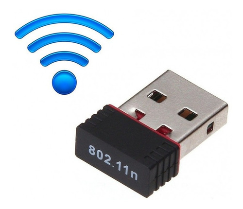 Mini Adaptador Usb Inalámbrico Wifi 85 Mbps Dongle