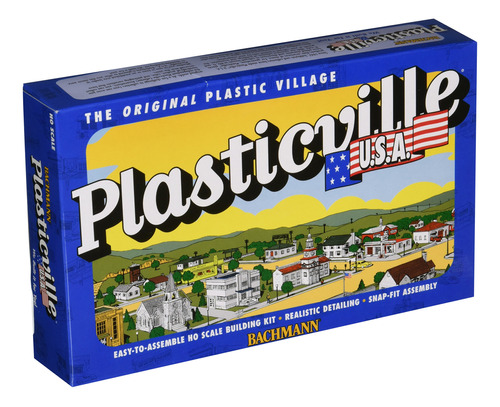 Plasticville Usa Edificio Kits Clasico Estacion Carga Escala