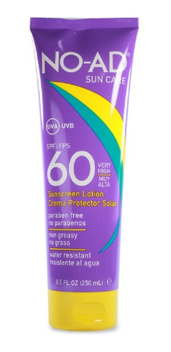 No-ad Sun Care Spf Crema Protector Solar 250ml