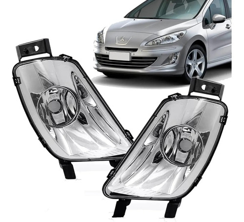 Faro Auxiliar P/ Peugeot 408 2010 2011 2012 2013 2014 2015