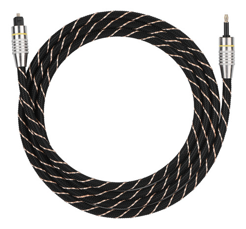 Cable Digital Toslink A 3,5 Mm, Miniconector De Fibra Óptica