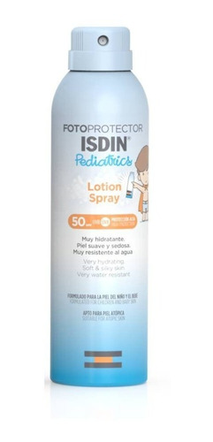 Fotoprotector Loción Hidratante Spf50 Isdin Pediatrics 250ml