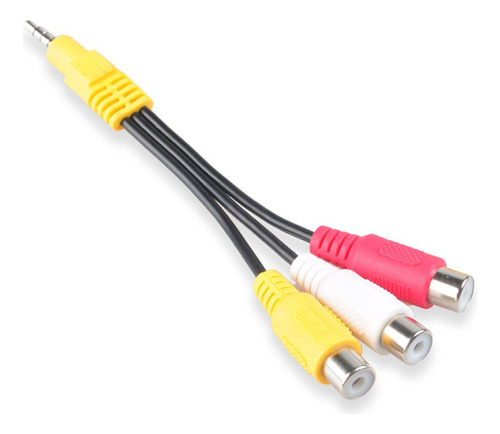 Conwork Estereo De Macho A 3 rca Hembra Splitter Cable De Ex