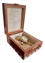 Comprar Joyeros De Madera Estuches Para Reloj Caja Cofre Pequeño