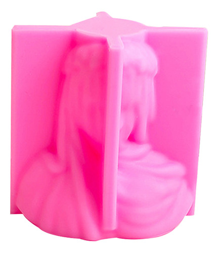 Molde De Silicona Para Velas, Figura 3d, Estatua, Cuerpo De