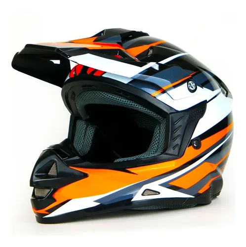 Casco para cross sale