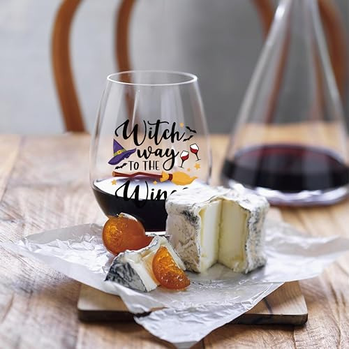Vaso De Vino Gracioso Perfectinsoy Funny Witches Way, Vaso D