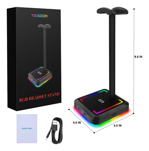 Soporte De Auriculares Con Soporte De Auriculares De Juego D