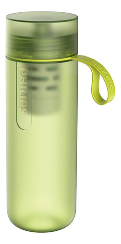 Botella Con Filtro De Agua Philips Gozero Lima 590ml Fitness