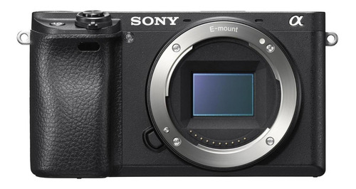 Imagen 1 de 4 de Sony Kit Alpha 6400 + lente SELP1650 ILCE-6400L sin espejo color negro