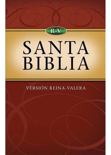 Libro Santa Biblia--versión Reina-valera