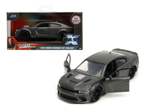 Jada 1:32 2021 Dodge Charger Srt Hel Rapido Y Furioso Fast X