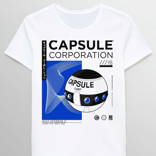 Remera Capsule Corp 67551799