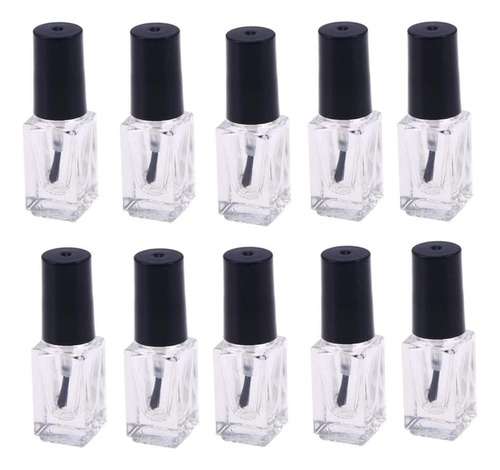 Botellas De Esmalte De Uñas Vacías Recargables De 0.2 fl Oz