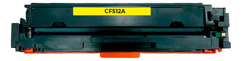 Tóner Cf512a Compatible con Hp M180nw M154a M180n M181fw Tinta Amarillo Premium Cartridge x1u