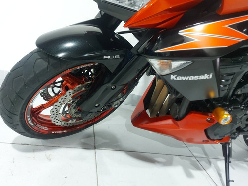 Imagem 10 de 11 de Kawasaki Z1000 Laranja 2012