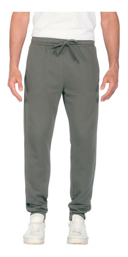 Imagem 3 de 6 de Calça Moletom Masculino Modelo Premium Confortável Cor Verde