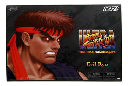 Figura Street Fighter Evil Ryu Exclusiva Sdcc23 Jada Toys