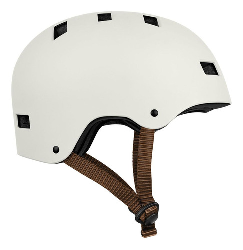 Casco Bicicleta & Skate Dakota - Matte Eggshell Color Beige Talla M