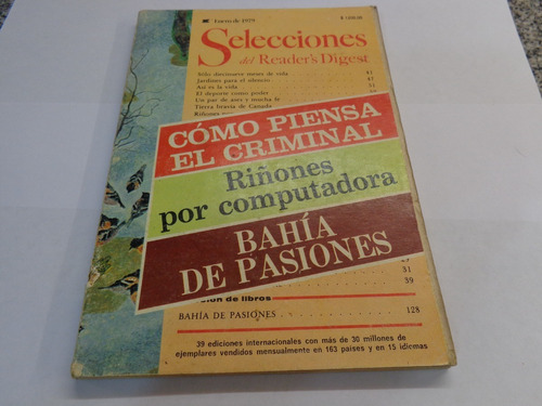 Revista Selecciones Del Readers Digest Enero 1979 Español