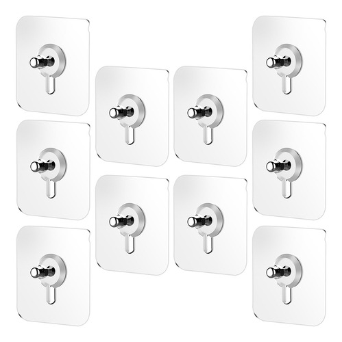 2024 10 Ganchos De Pared Adhesivos Sin Clavos For Colgar