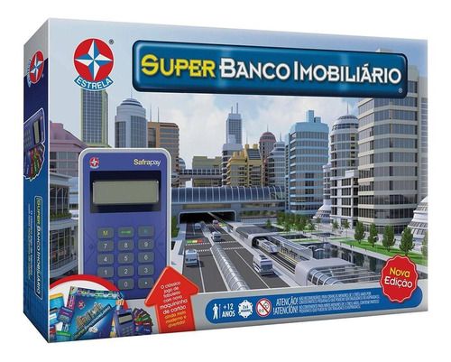 Jogo De Mesa Super Banco Imobiliário - Estrela