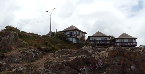 Venta 5 Cabañas En Primera Línea De Mar, El Tabo