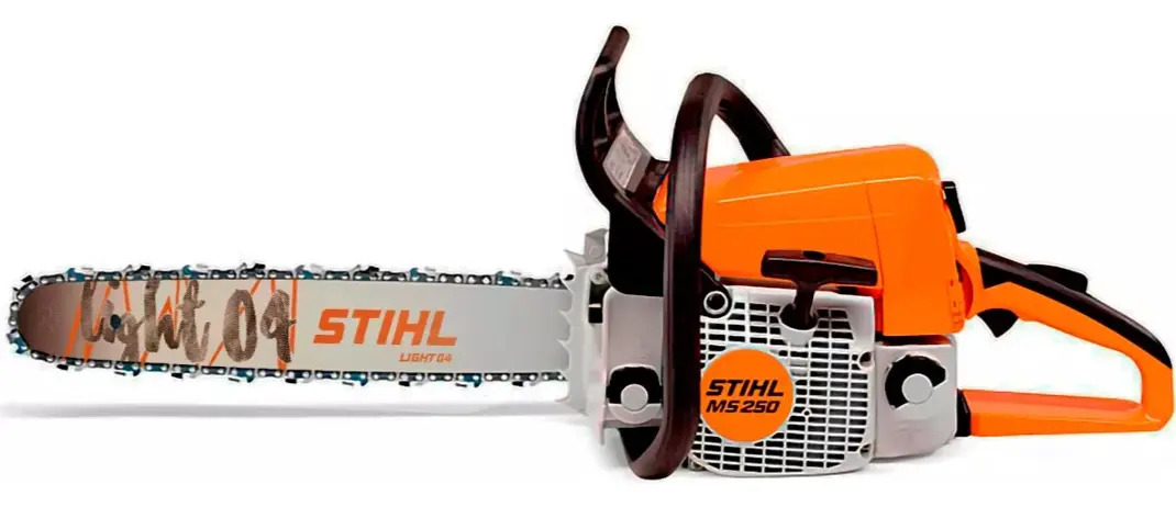 Motosierra A Gasolina Stihl Ms-250 3.1 Hp - 2.3kw 10000 Rpm Naranja