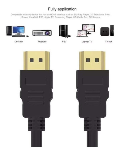 Cable Hdmi 1.8 Metros