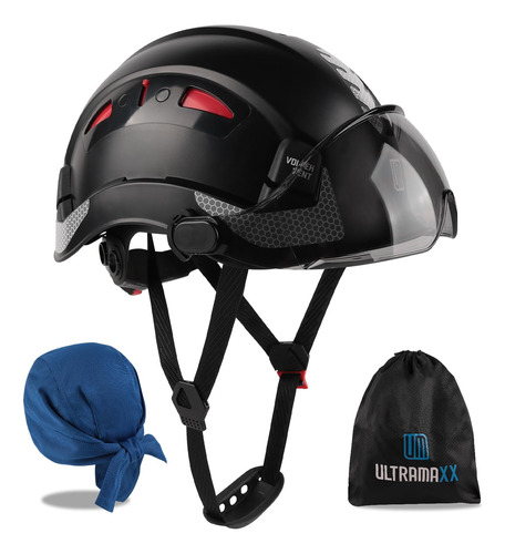 Um Ultramaxx Casco De Seguridad, Aprobado Por Ansi Z89.1, Ca