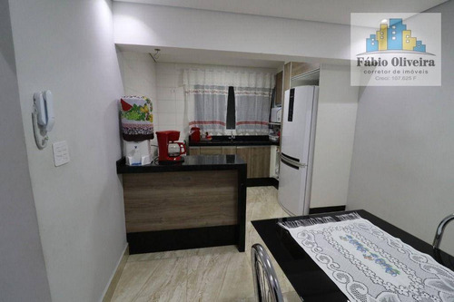 Imagem 27 de 30 de Sobrado Com 3 Dormitórios À Venda, 124 M² Por R$ 600.000,01 - Vila Leopoldina - Santo André/sp - So0490