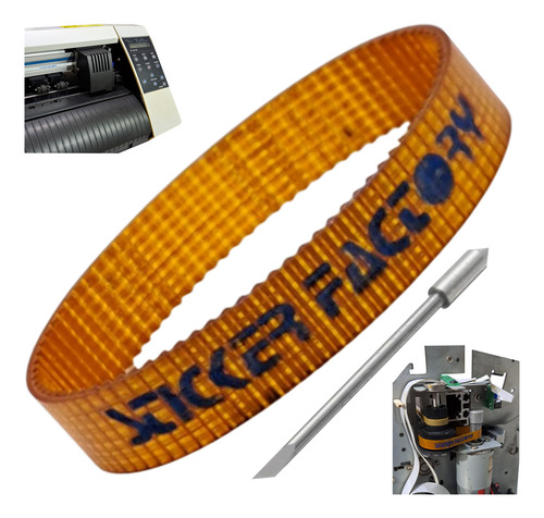 Banda Dentada Compat P/plot Graphtec Axis Y Drive Belt + Nav