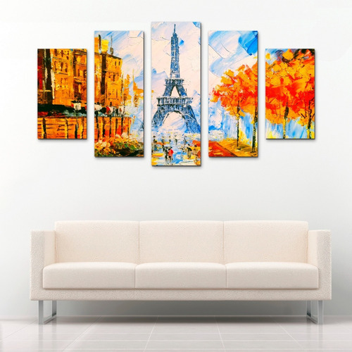 Cuadro Decorativo Para Recamara Y Sala París Torre Eiffel