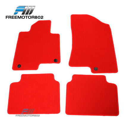 Fits 21-23 Kia K5 Optima Car Auto Floor Mats Liner Red 1 Zzg