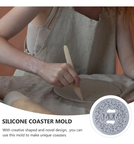 Posavasos De Silicona Para El Día De La Madre