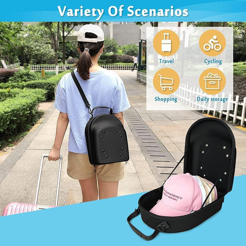 Bolsa De Viaje Para Gorra De Béisbol, Funda De Viaje Para Go