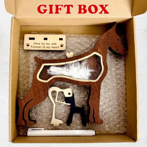 Caja De Recuerdo Doberman Pinscher, Regalo Para Amantes De M